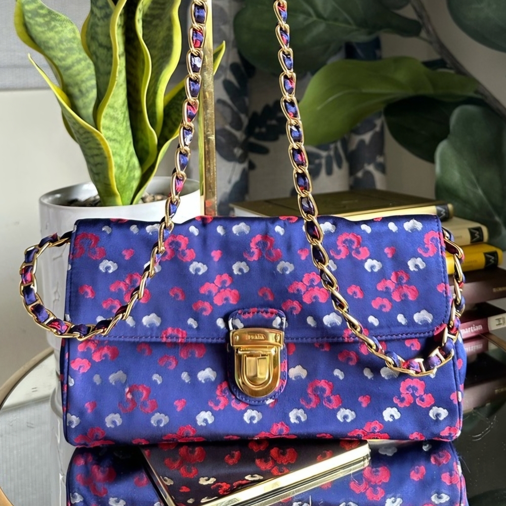 Prada Floral Print Bag